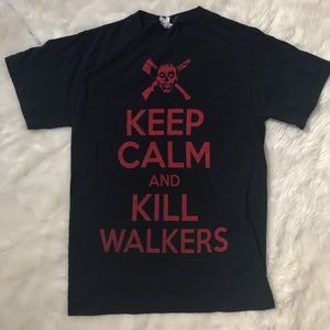The Walking Dead black tee shirt